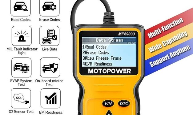 MOTOPOWER MP69033 Car OBD2 Scanner Code Reader